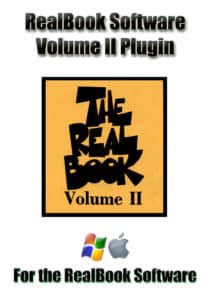 Real Book Software Volume 2 Plugin