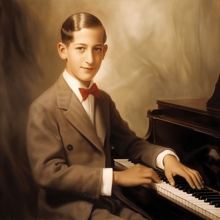 George Gershwin as a kid